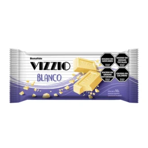 Tableta Chocolate Vizzio Blanca 50gr