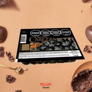 Bandeja de Huevitos Carezza 150gr caja x 10 unidades